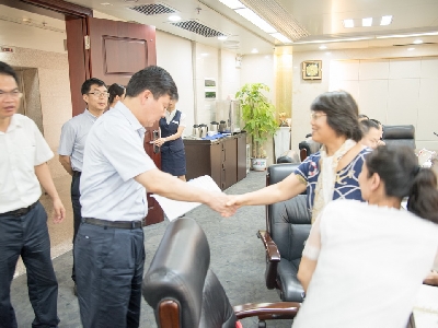 市长朱伟邀请协会汇报工作