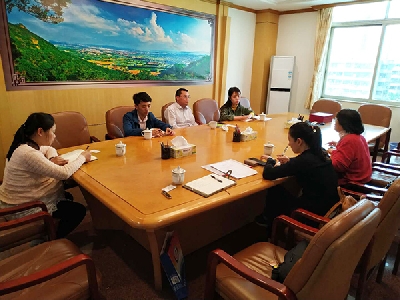 协会到南海区经济促进局汇报工作